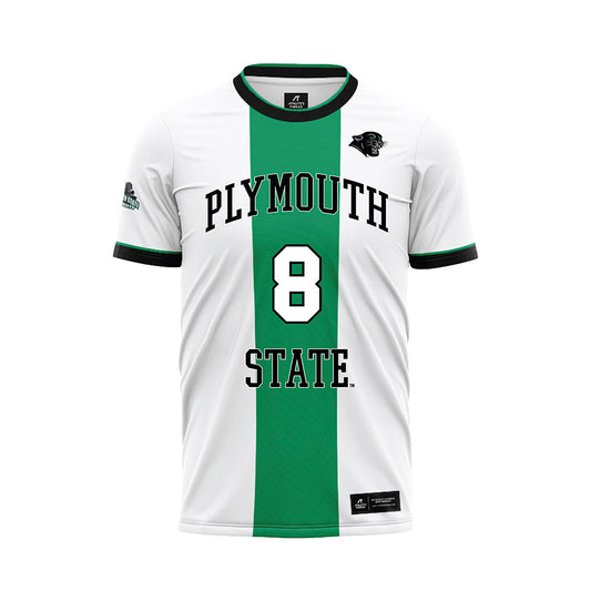 Plymouth State - NCAA Men's Soccer : Nick Ferro - White Soccer Jersey-0