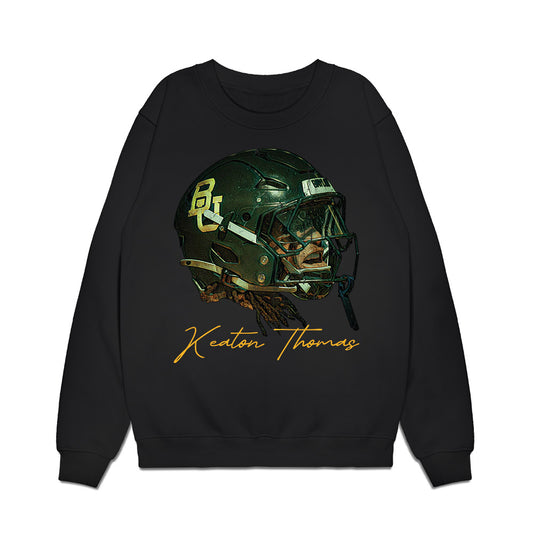 Baylor - NCAA Football : Keaton Thomas - Game Face Premium Crewneck Sweatshirt-0