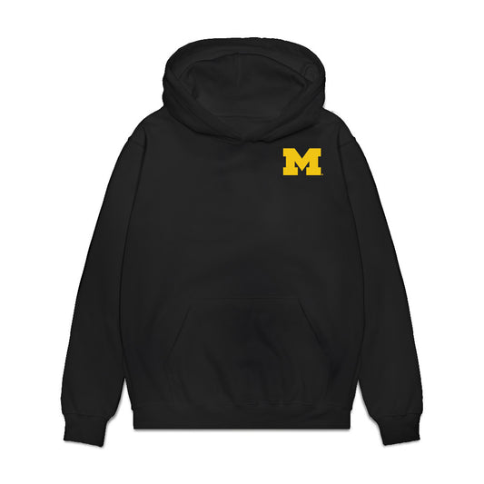 Michigan - NCAA Football : Zeke Berry - Game Face Premium Hooded Sweatshirt-0