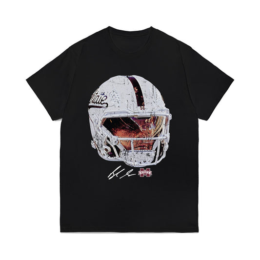 Mississippi State - NCAA Football : Blake Shapen - Game Face Comfort Colors T-Shirt-0