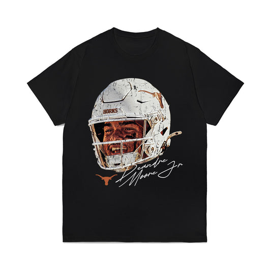 Texas - NCAA Football : Deandre Moore Jr - Game Face Comfort Colors T-Shirt-0