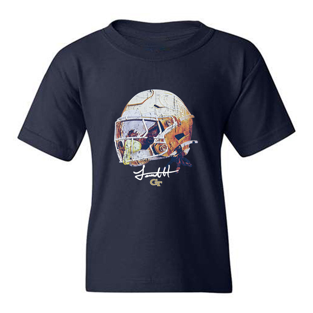 Georgia Tech - NCAA Football : Jamal Haynes - Game Face Youth T-Shirt-0