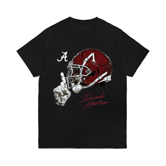 Alabama - NCAA Football : Isaiah Horton - Game Face Comfort Colors T-Shirt-0