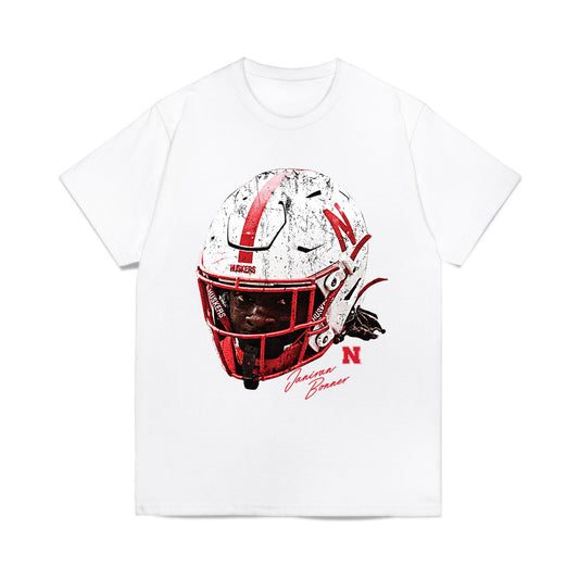 Nebraska - NCAA Football : Janiran Bonner - Comfort Colors T-Shirt-0