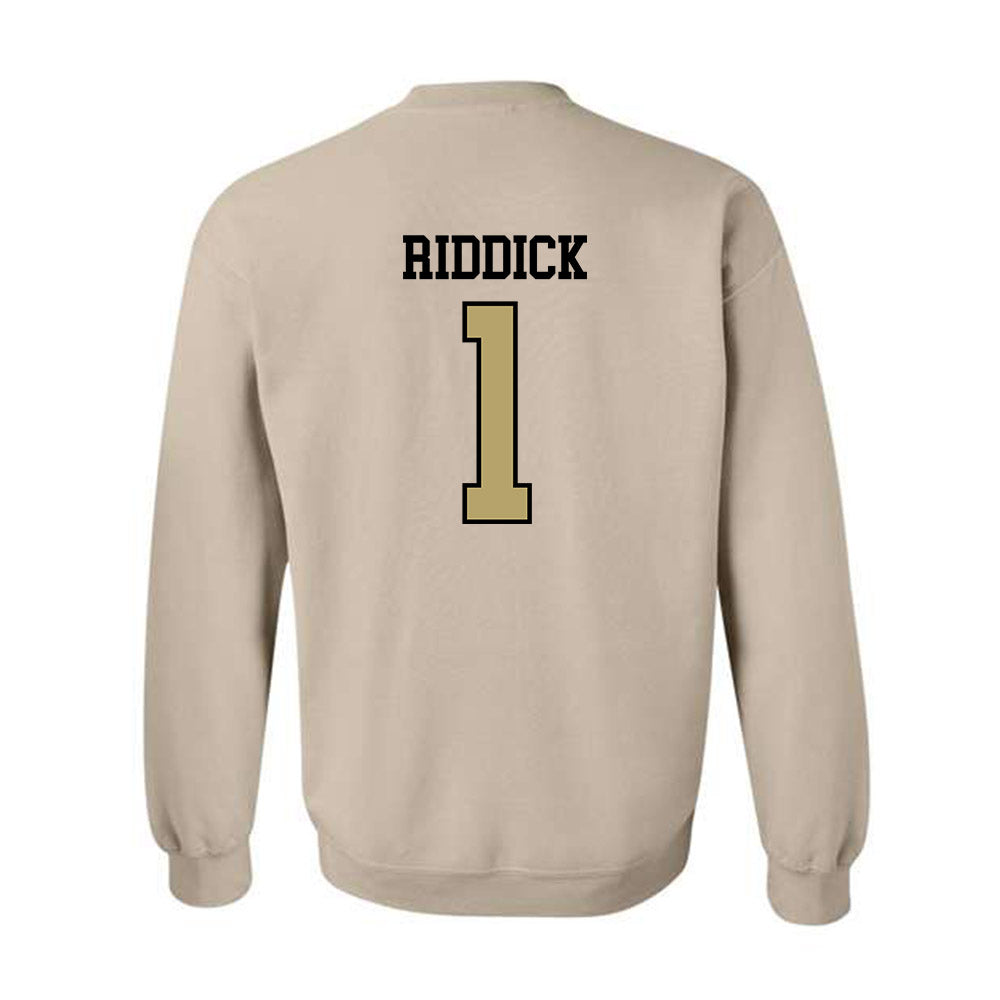 Ferrum - NCAA Women's Basketball : Kleiauna Riddick - Classic Shersey Crewneck Sweatshirt-1
