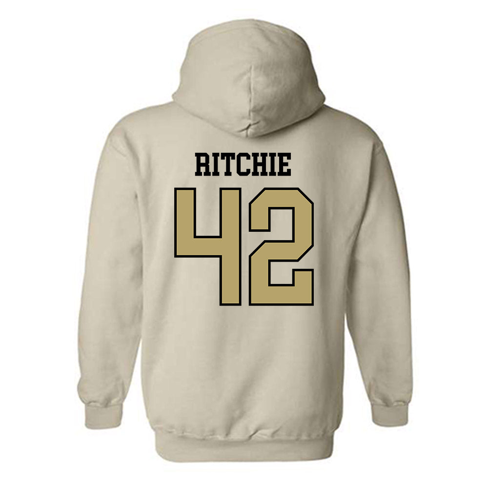Ferrum - NCAA Baseball : Steven Ritchie - Classic Shersey Hooded Sweatshirt-1