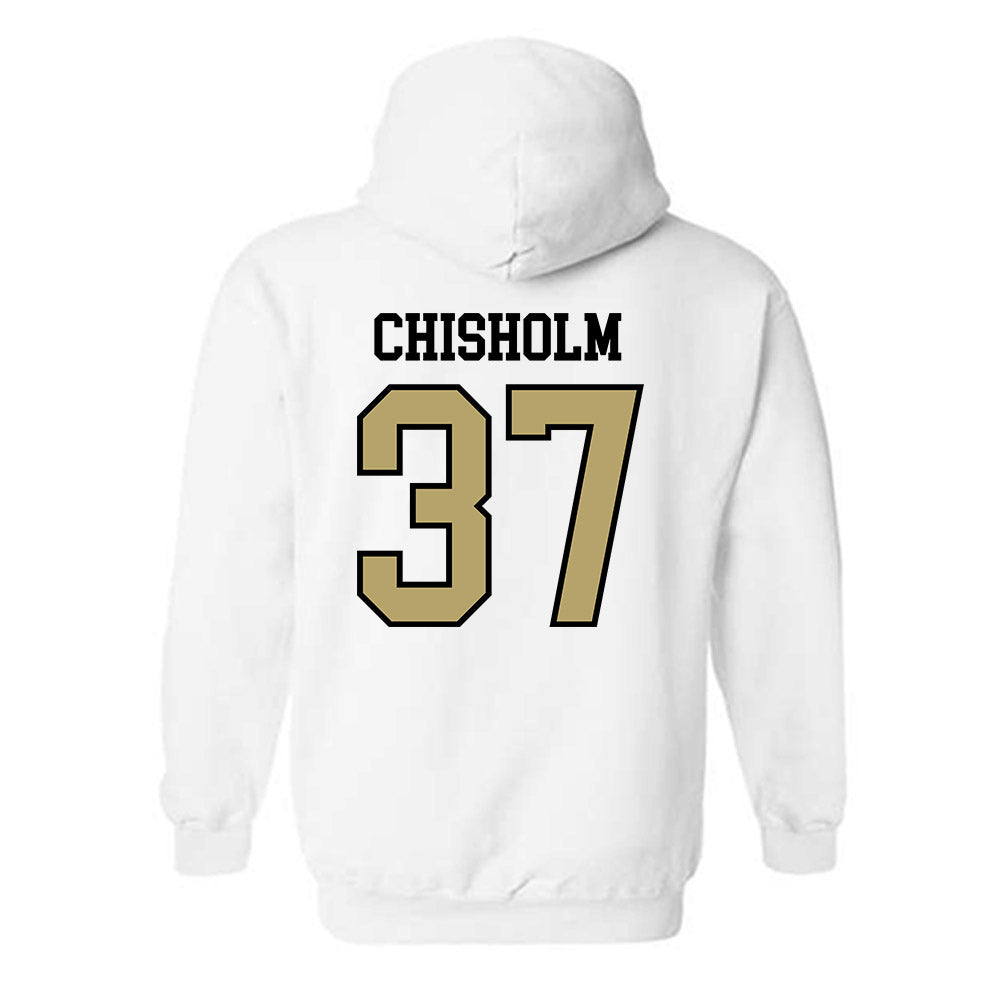 Ferrum - NCAA Men's Soccer : Zane Chisholm - Classic Shersey Hooded Sweatshirt-1