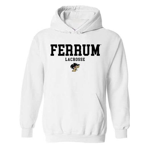 Ferrum - NCAA Women's Lacrosse : Lana Barkovic - Classic Shersey Hooded Sweatshirt-0