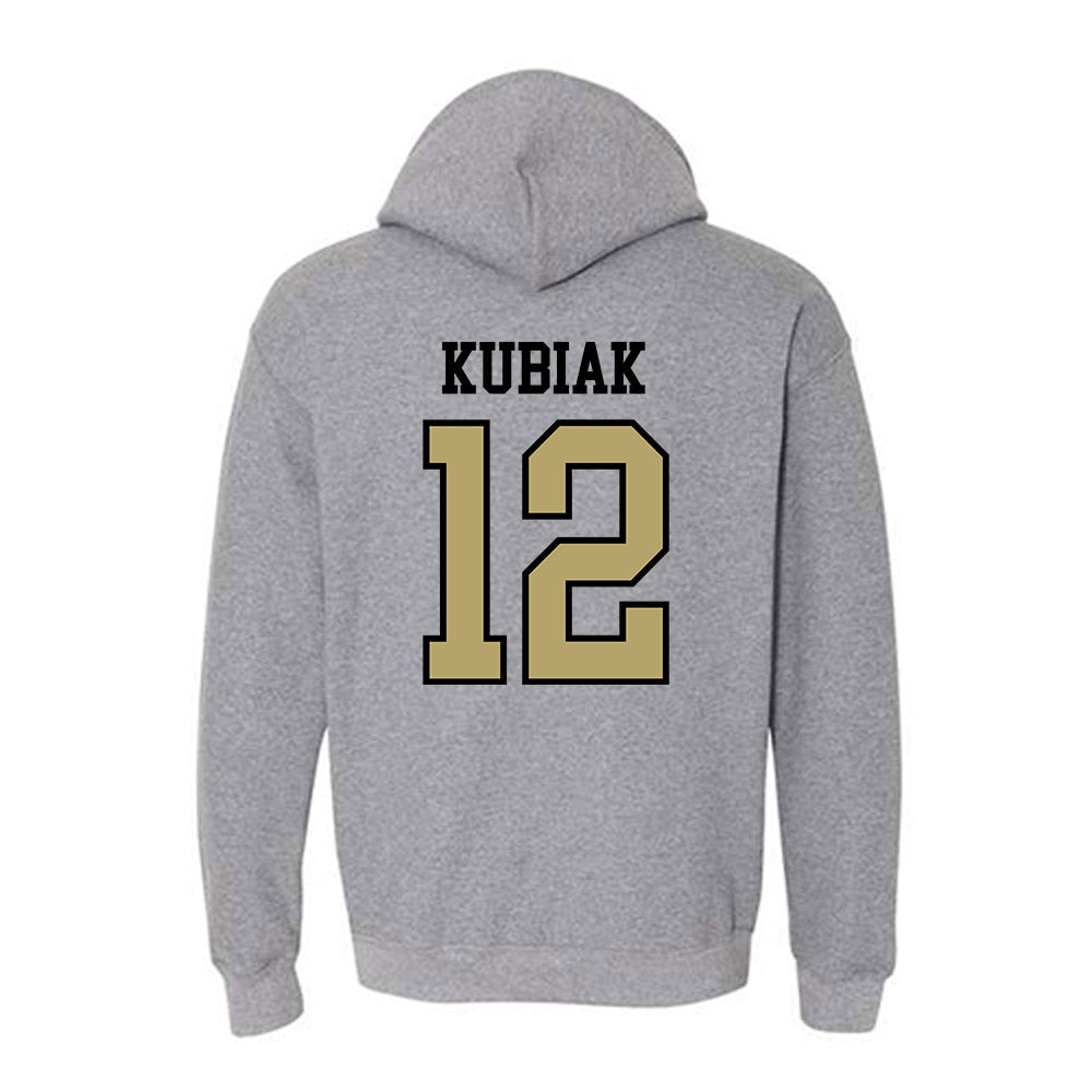 Ferrum - NCAA Women's Basketball : Aleksandra Kubiak - Classic Shersey Hooded Sweatshirt-1
