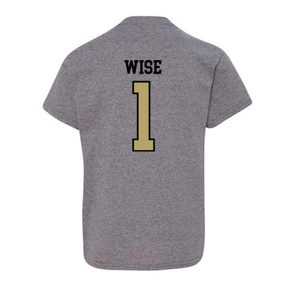 Ferrum - NCAA Flag Football : Gracious Wise - Classic Shersey Youth T-Shirt-1
