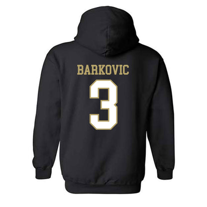 Ferrum - NCAA Women's Lacrosse : Lana Barkovic - Classic Shersey Hooded Sweatshirt-1