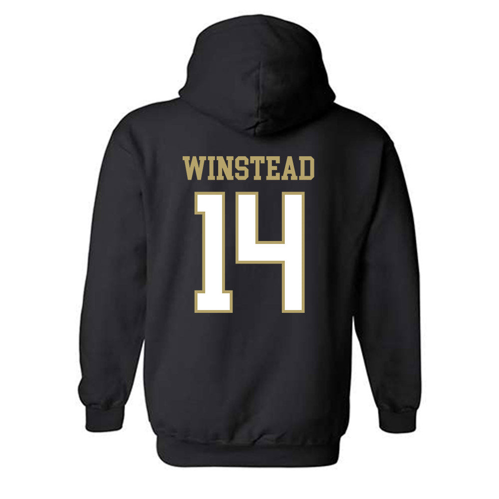  - NCAA Men's Basketball : MJ Winstead - Classic Shersey Hooded Sweatshirt-1