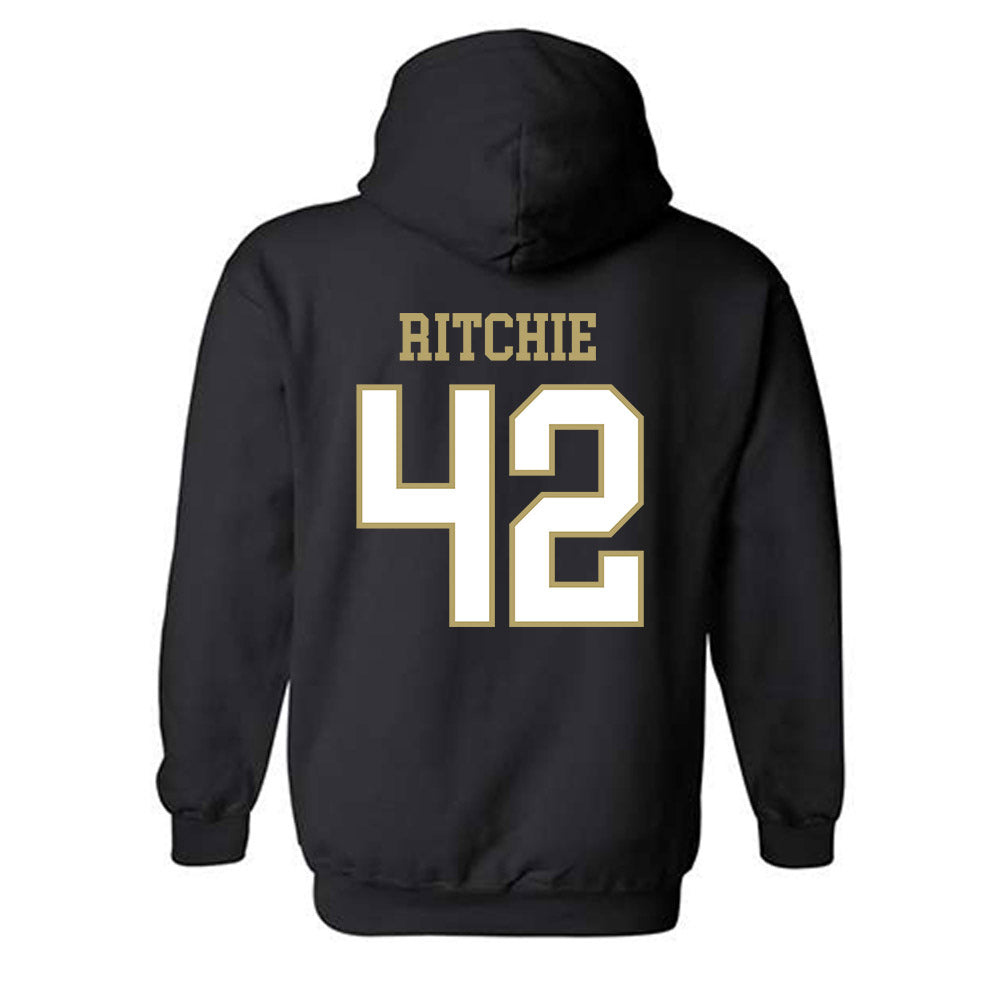 Ferrum - NCAA Baseball : Steven Ritchie - Classic Shersey Hooded Sweatshirt-1