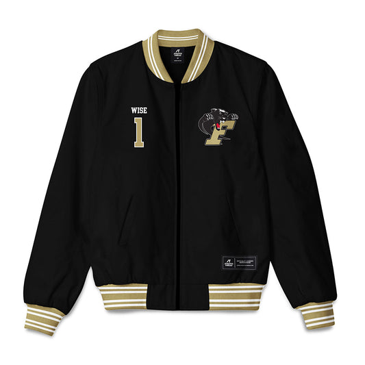 Ferrum - NCAA Flag Football : Gracious Wise - Bomber Jacket-0