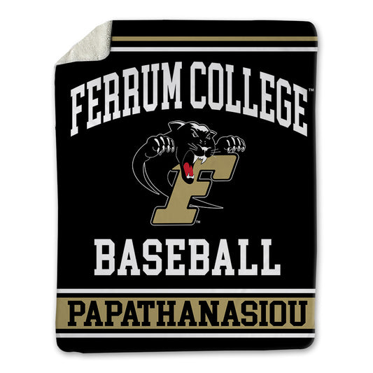 Ferrum - NCAA Baseball : Niko Papathanasiou - Blanket-0