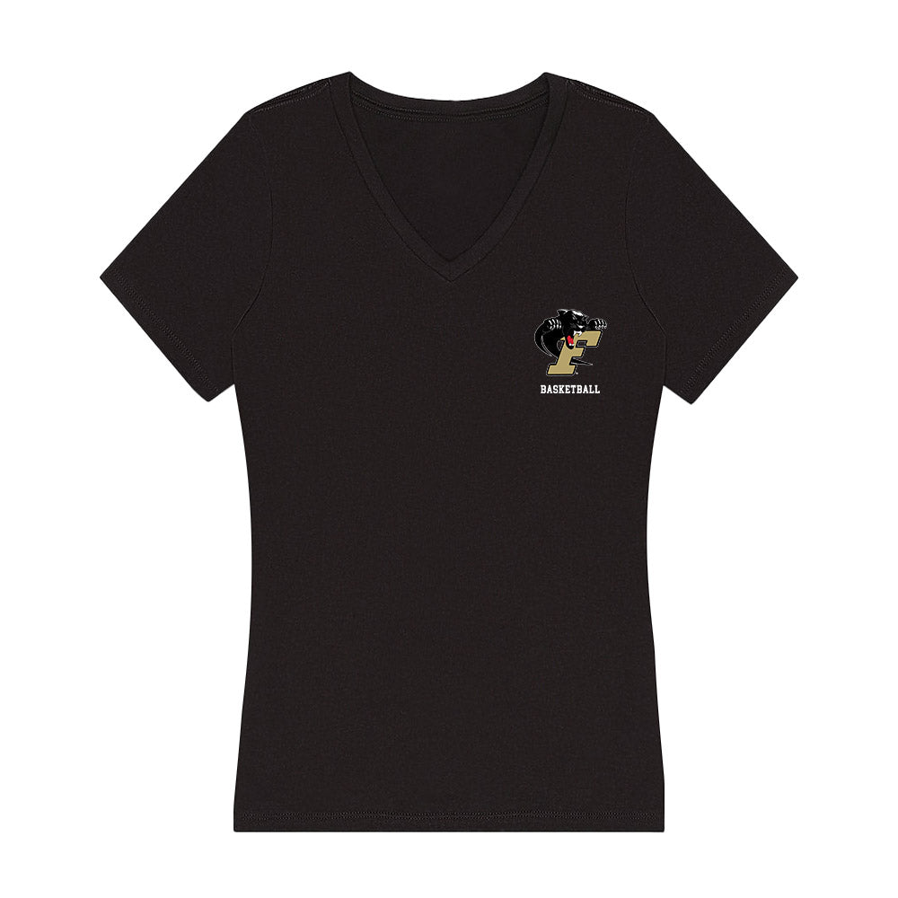 Ferrum - NCAA Men's Basketball : MJ Winstead - Classic Shersey Women's V-Neck T-Shirt-0