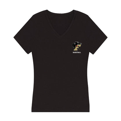 Ferrum - NCAA Men's Basketball : MJ Winstead - Classic Shersey Women's V-Neck T-Shirt-0