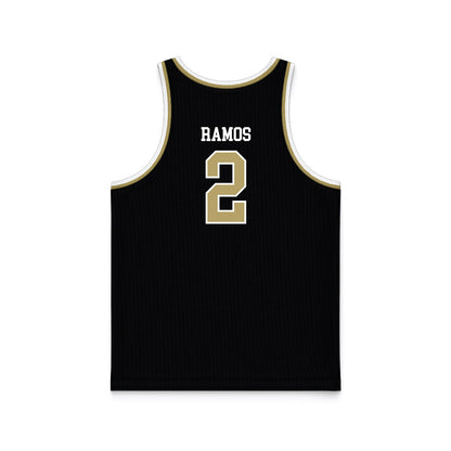Ferrum - NCAA Women's Basketball : Star Ramos - Black Basketball Jersey-1