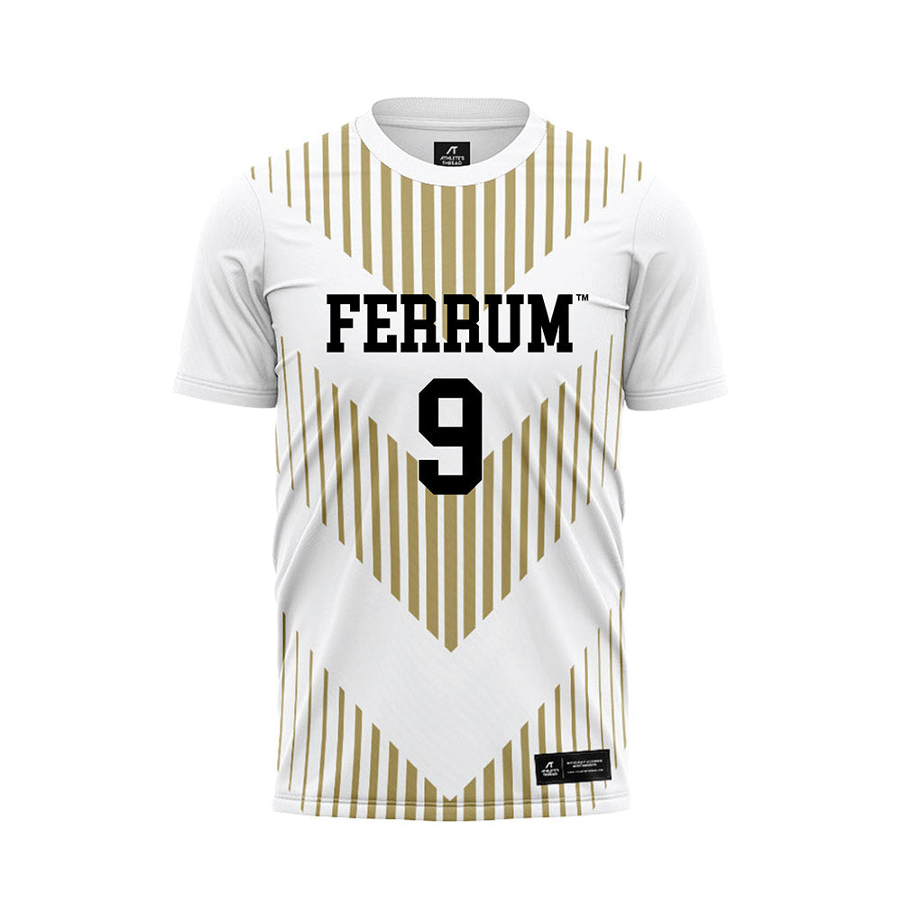 Ferrum - NCAA Women's Soccer : Brooke Jackson - White Soccer Jersey-0