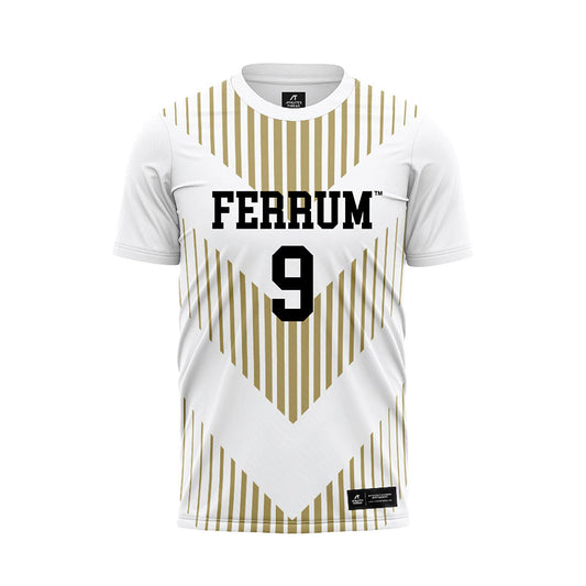 Ferrum - NCAA Women's Soccer : Brooke Jackson - White Soccer Jersey-0