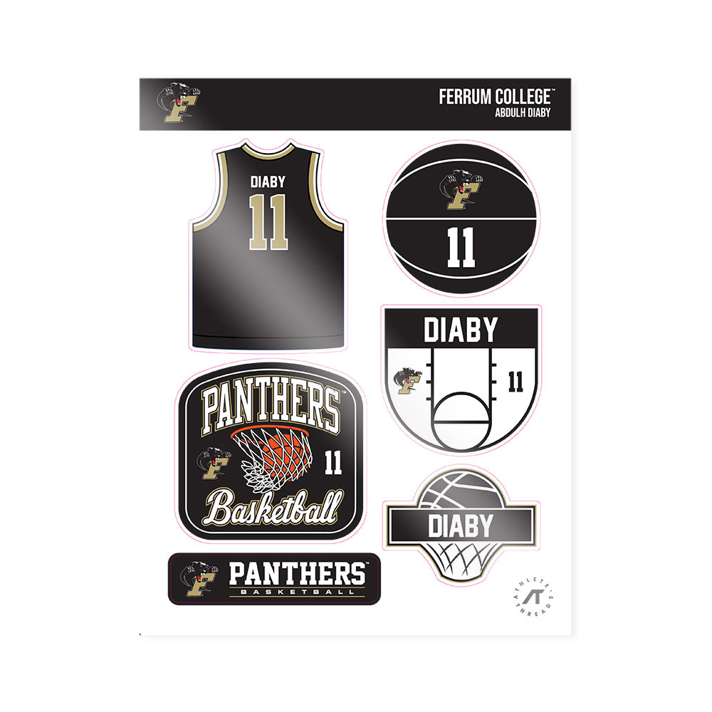  - NCAA Men's Basketball : Abdulh Diaby - Sticker Sheet-0