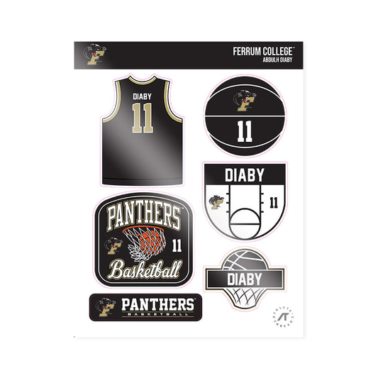  - NCAA Men's Basketball : Abdulh Diaby - Sticker Sheet-0