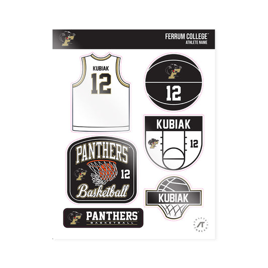 Ferrum - NCAA Women's Basketball : Aleksandra Kubiak - Sticker Sheet-0