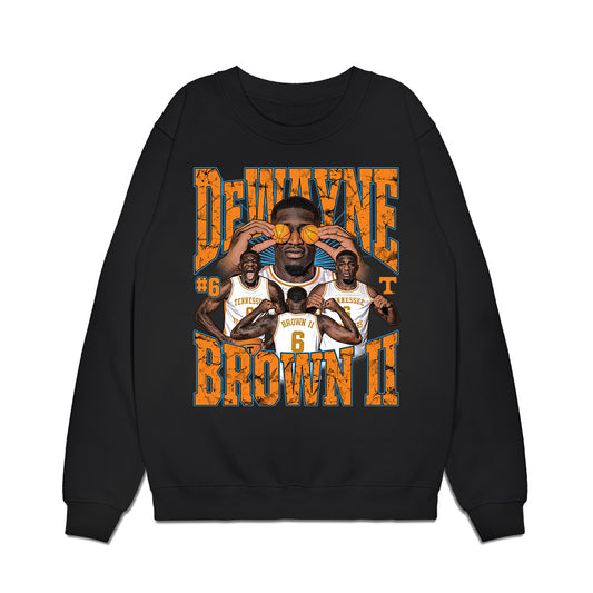 Tennessee - NCAA Men's Basketball : Dewayne Brown II - Collage Premium Crewneck Sweatshirt-0