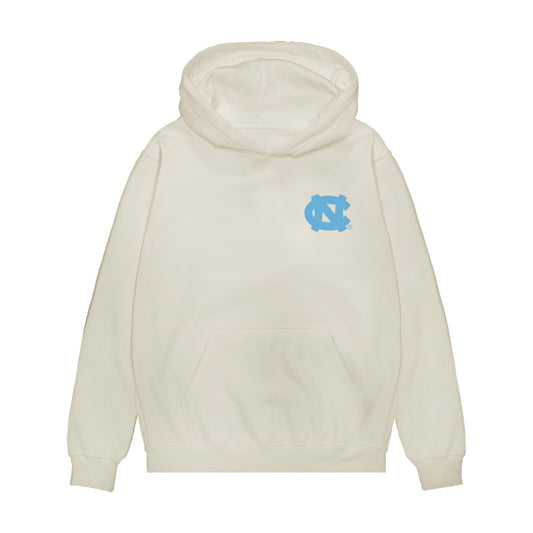 UNC - NCAA Women's Volleyball : Laynie Smith - Collage Premium Hooded Sweatshirt-0