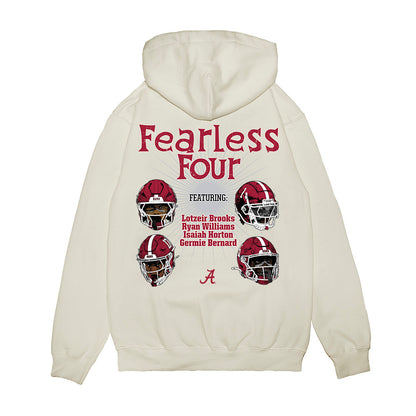 Alabama - NCAA Football : - Fearless Four Premium Hooded Sweatshirt-1