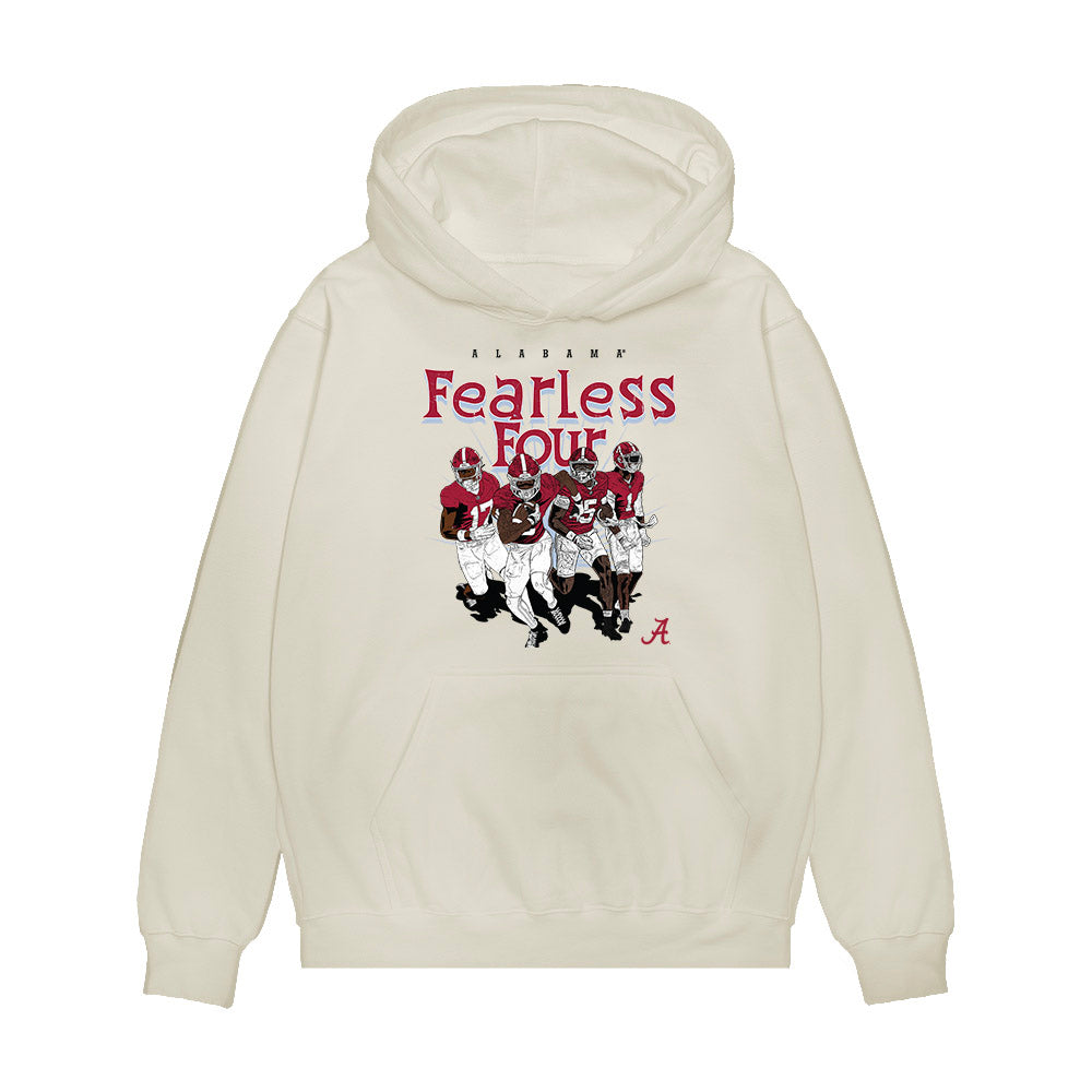 Alabama - NCAA Football : - Fearless Four Premium Hooded Sweatshirt-0