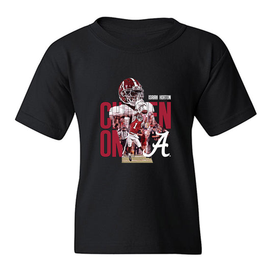 Alabama - NCAA Football : Isaiah Horton - Chosen One Graphic Youth T-Shirt-0