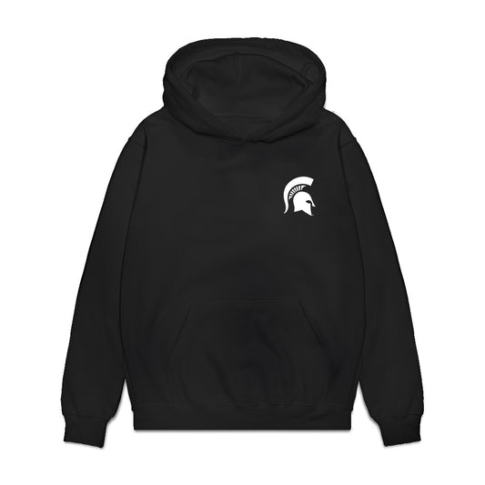 Michigan State - NCAA Women's Gymnastics : Nikki Smith - Collage Premium Hooded Sweatshirt-0