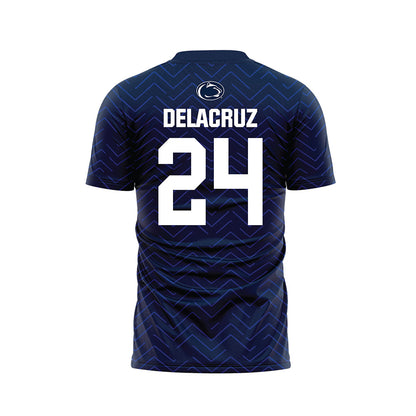 Penn State - NCAA Men's Soccer : Sebastian Delacruz - Navy Soccer Jersey-1