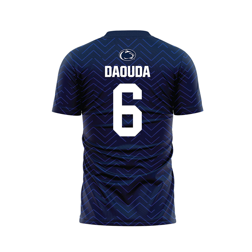 Penn State - NCAA Men's Soccer : Malick Daouda - Navy Soccer Jersey-1