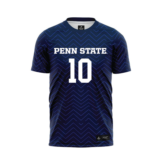 Penn State - NCAA Men's Soccer : Freddie Bell - Navy Soccer Jersey-0