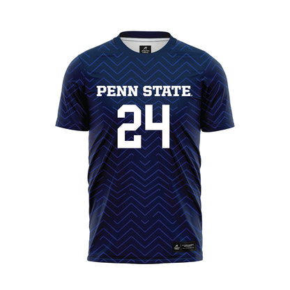 Penn State - NCAA Men's Soccer : Sebastian Delacruz - Navy Soccer Jersey-0