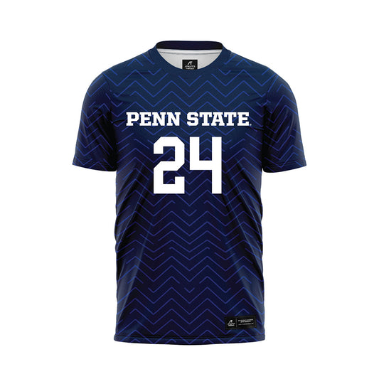 Penn State - NCAA Men's Soccer : Sebastian Delacruz - Navy Soccer Jersey-0