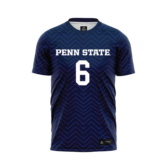 Penn State - NCAA Men's Soccer : Malick Daouda - Navy Soccer Jersey-0
