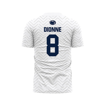 Penn State - NCAA Men's Soccer : Christian Dionne - White Soccer Jersey-1