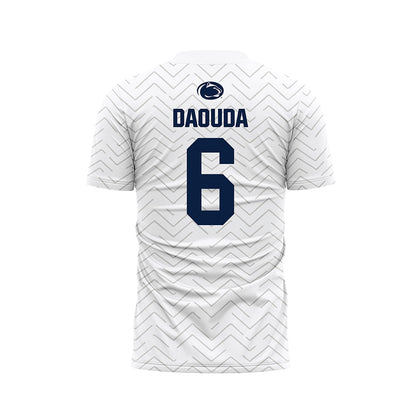 Penn State - NCAA Men's Soccer : Malick Daouda - White Soccer Jersey-1