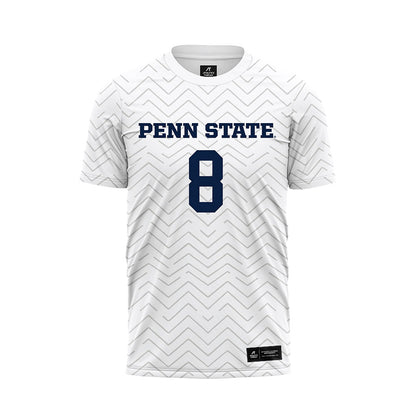Penn State - NCAA Men's Soccer : Christian Dionne - White Soccer Jersey-0
