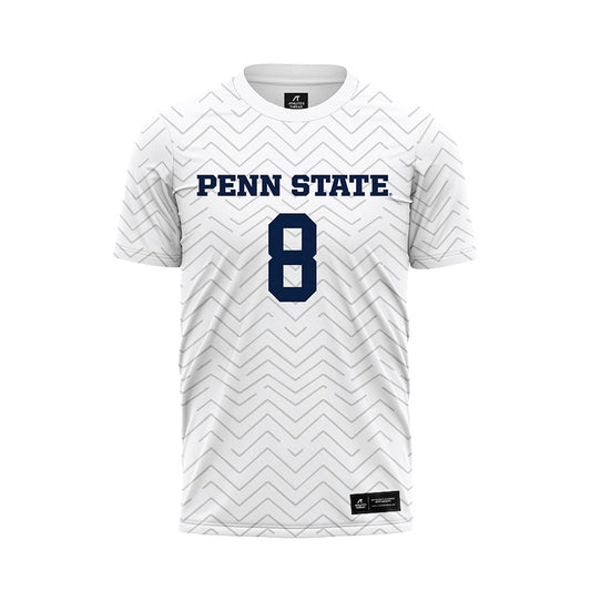 Penn State - NCAA Men's Soccer : Christian Dionne - White Soccer Jersey-0