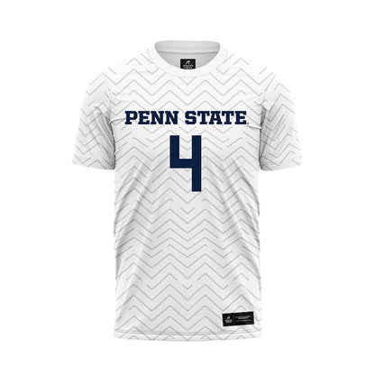 Penn State - NCAA Men's Soccer : Samuel Ovesen - White Soccer Jersey-0