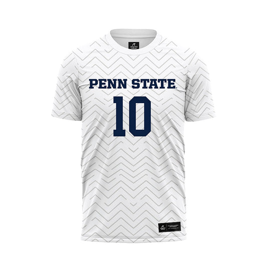 Penn State - NCAA Men's Soccer : Freddie Bell - White Soccer Jersey-0
