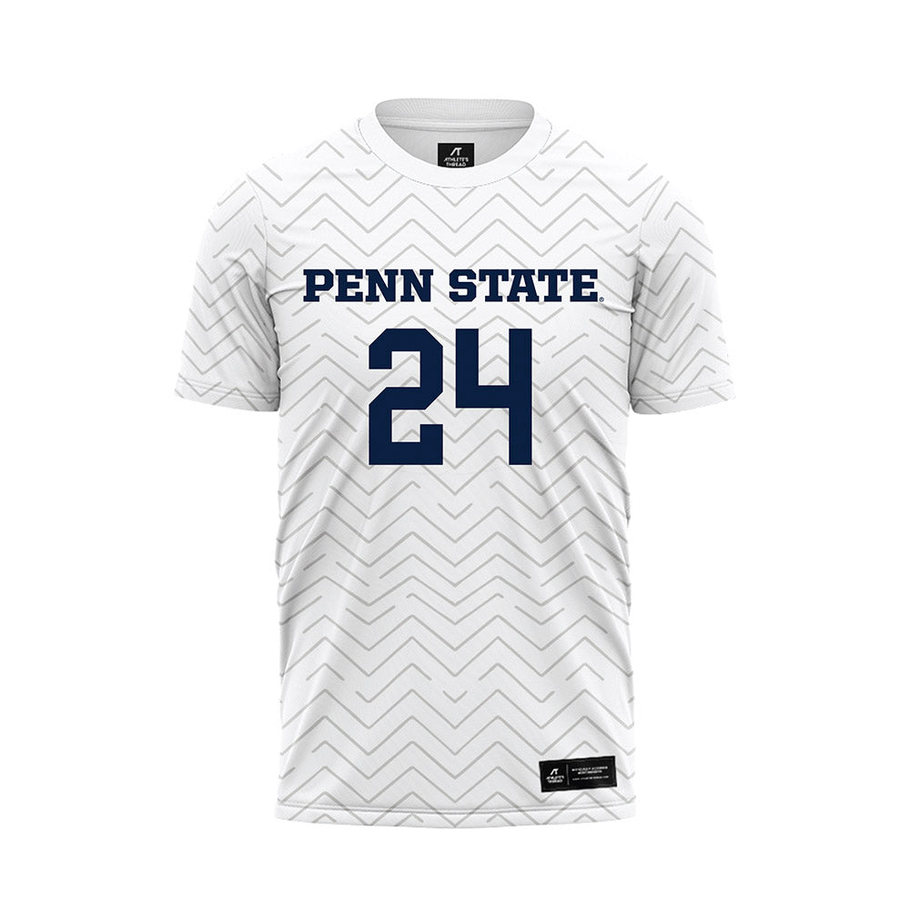 Penn State - NCAA Men's Soccer : Sebastian Delacruz - White Soccer Jersey-0