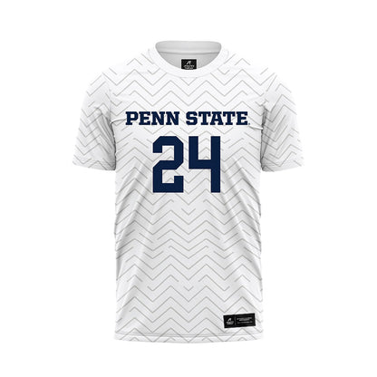 Penn State - NCAA Men's Soccer : Sebastian Delacruz - White Soccer Jersey-0