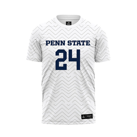 Penn State - NCAA Men's Soccer : Sebastian Delacruz - White Soccer Jersey-0