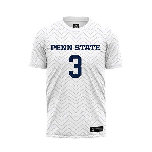 Penn State - NCAA Men's Soccer : Matthew Henderson - White Soccer Jersey-0