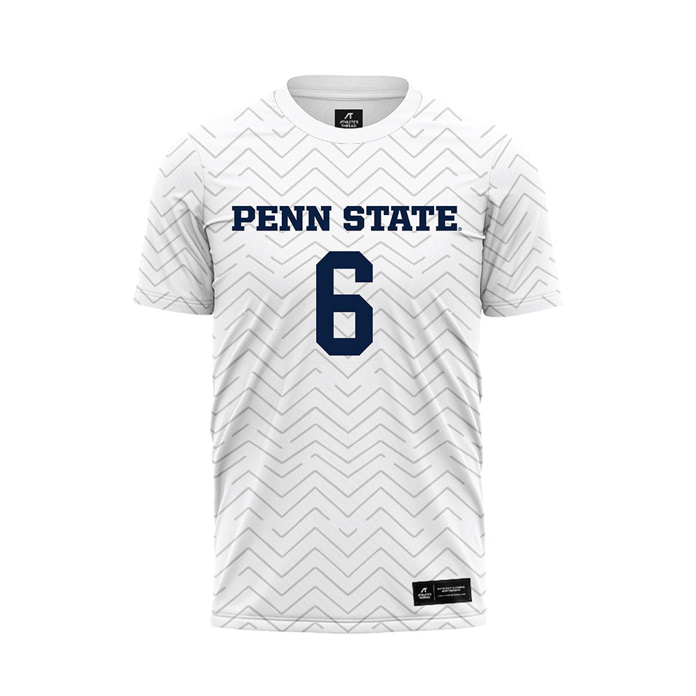 Penn State - NCAA Men's Soccer : Malick Daouda - White Soccer Jersey-0